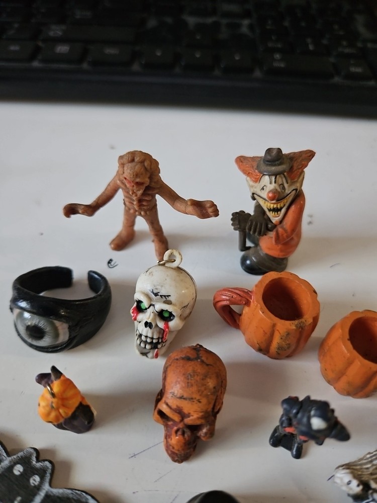 Halloween Miniature Figurines Lot