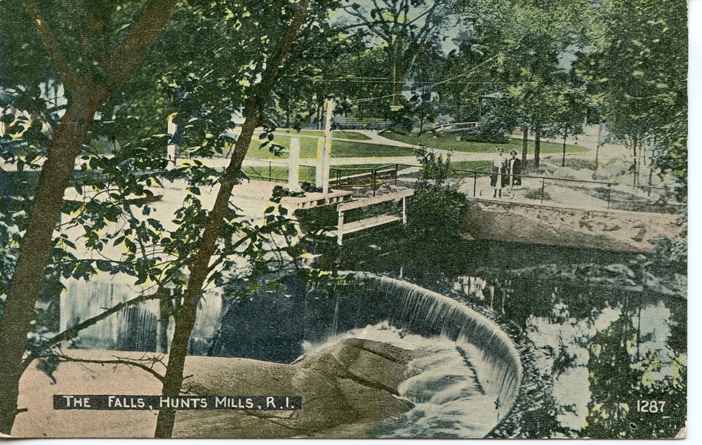 THE FALLS, HUNT'S MILLS, RI - PC538