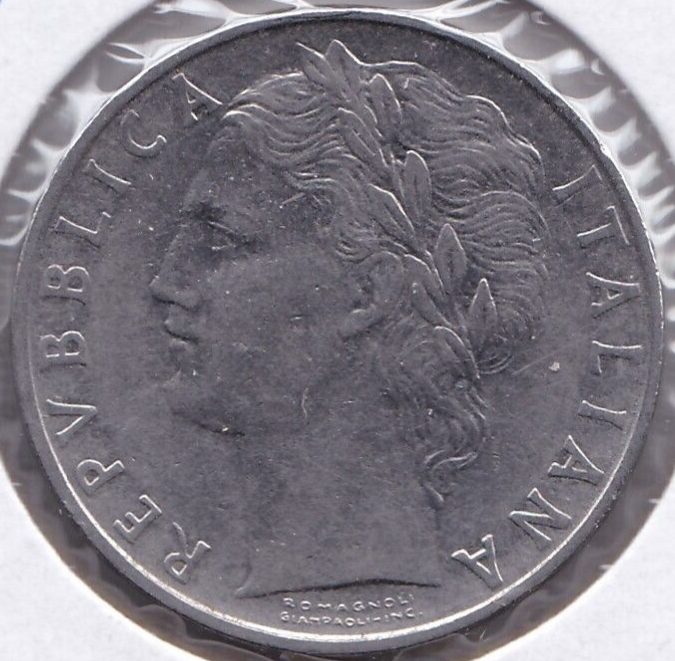 1966 Italy 100 Lire L1