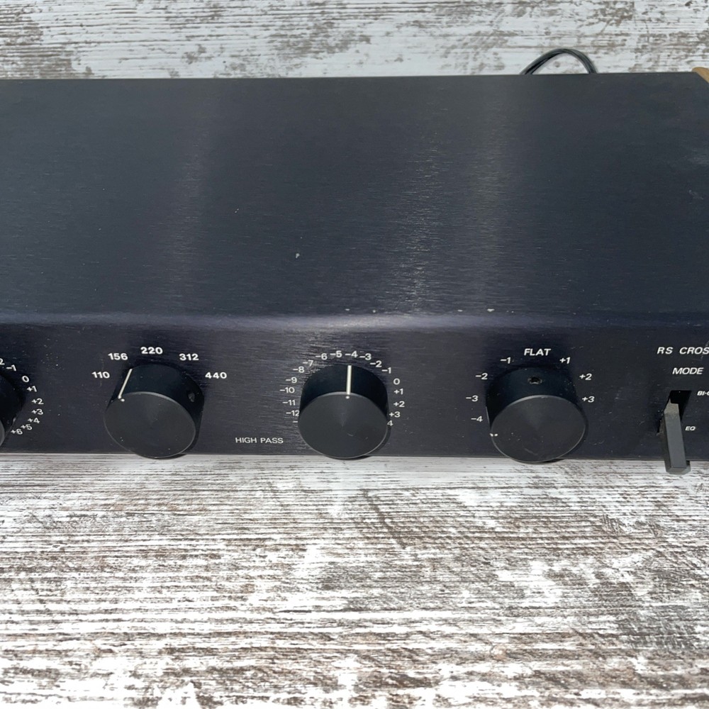 Infinity RS Crossover / Equalizer with Wood Sides for Reference Standard