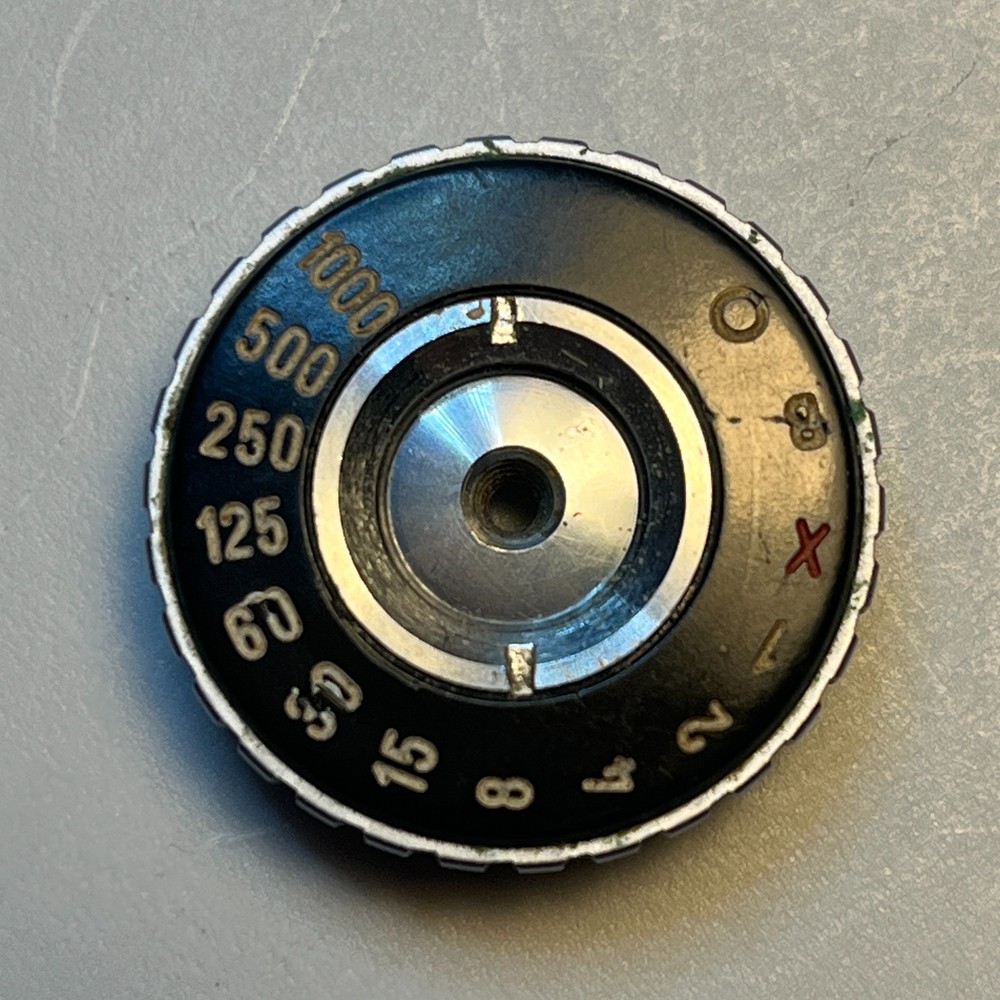 MINOLTA XD5 Shutter Speed Mode Selector Dial Original Part