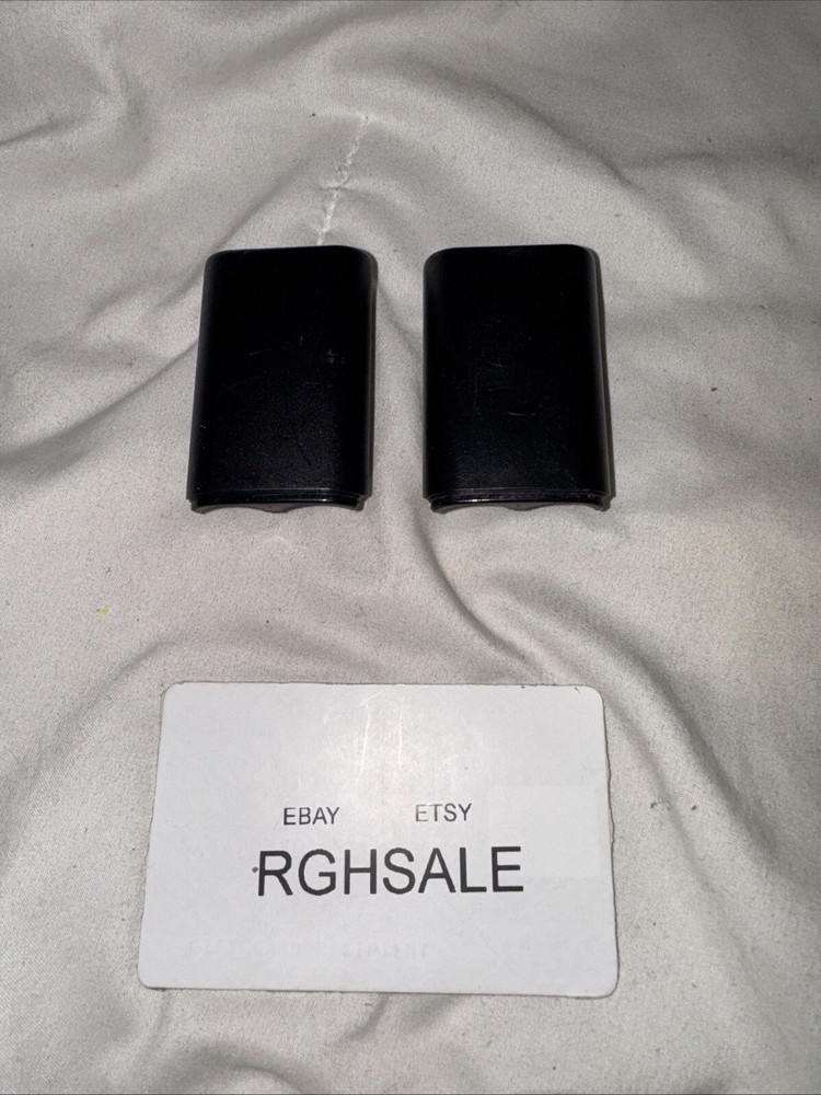 2x Black AA Battery Back Cover Case Shell Pack For Xbox 360 Wireless Controller