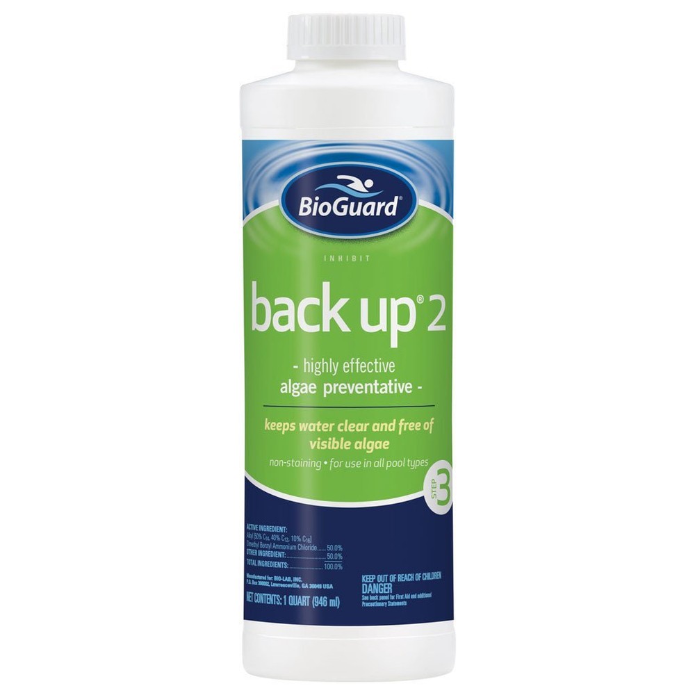 BioGuard Back Up 2 Algicide - 1 qt (6 Pack)