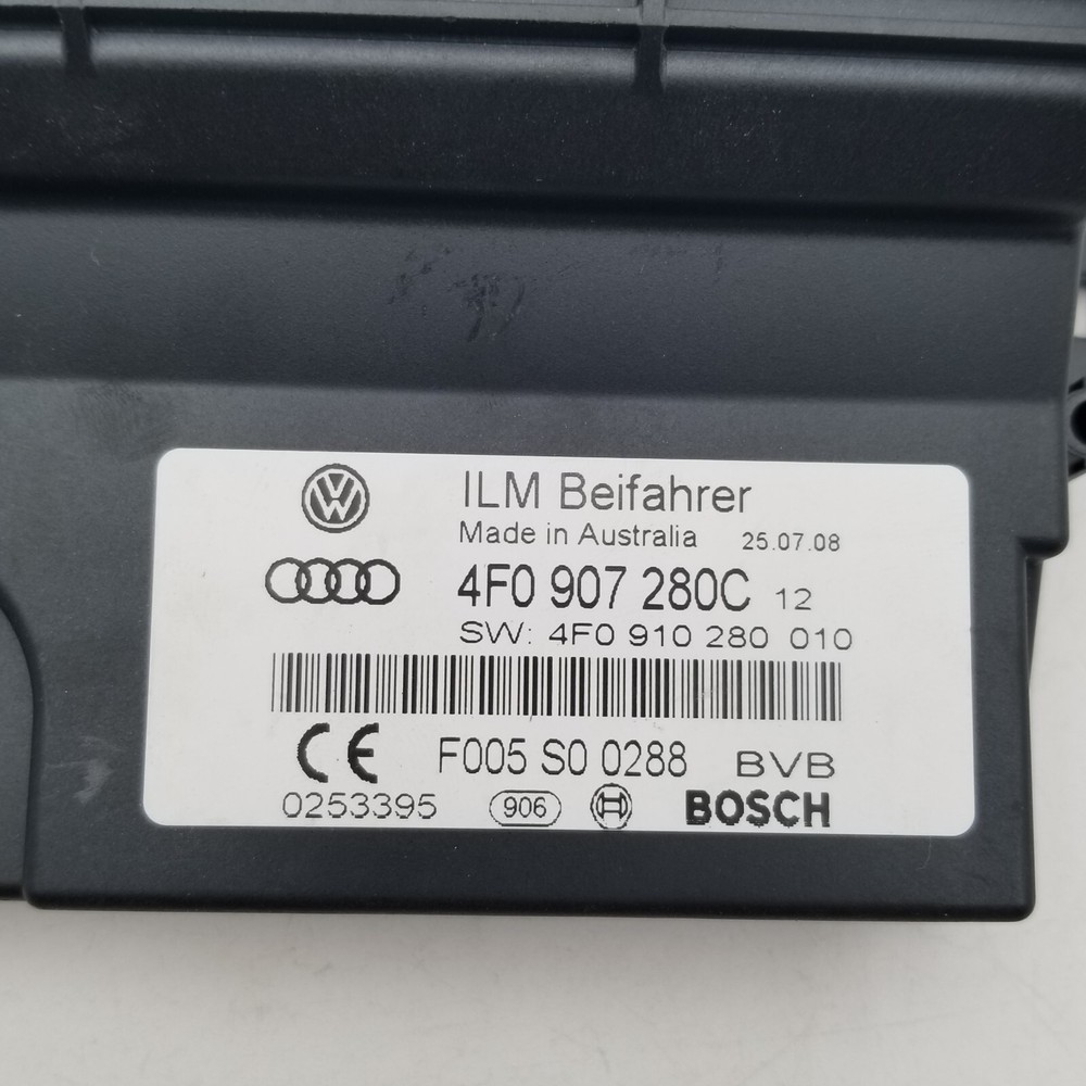 2007 2008 2009 2010 2011 Audi S6 C6 - Onboard Supply Control Module Computer