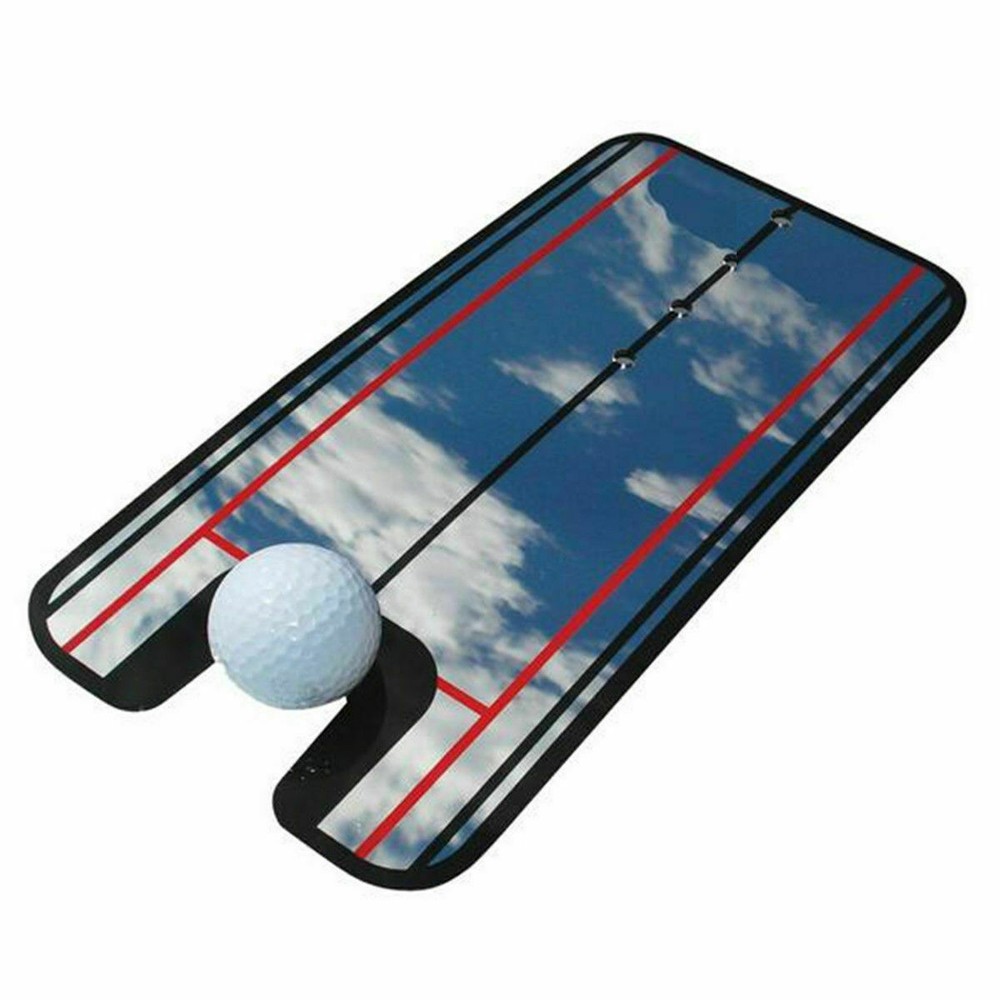 Portable Golf Putting Mirror Training Eyeline Alignment Practice Trainer Aid