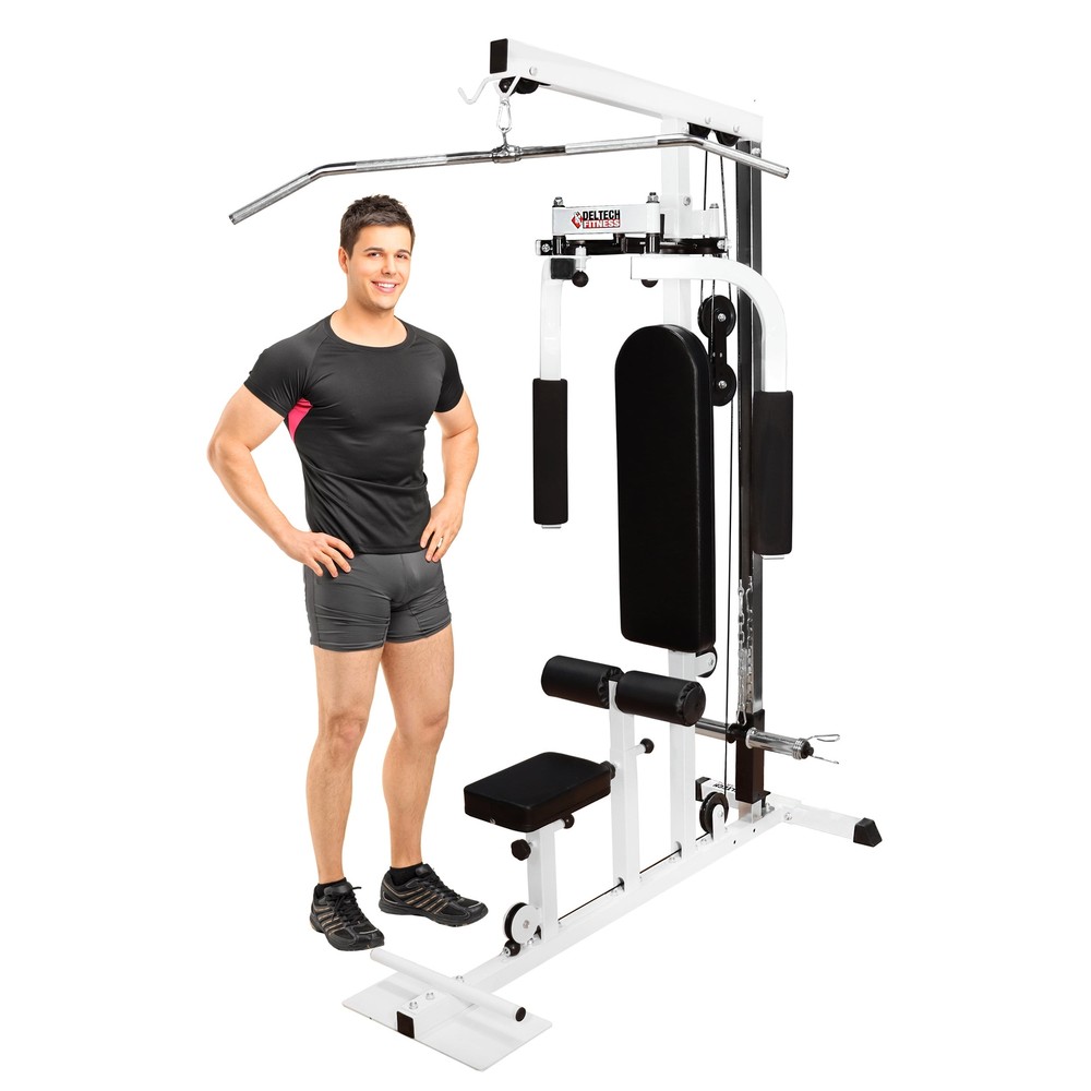 Deltech Fitness Lat Pull Down Machine with Pec Dec (DF930)