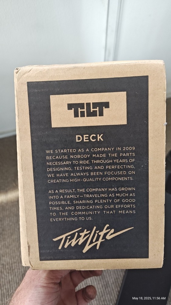 TILT One Scooter Deck 5.0x20.0
