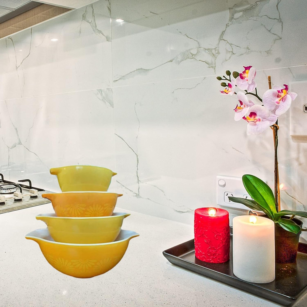 4Pcs Display Stands for Pyrex Mixed Cinderella Bowls, Stacker Stacking Rings for