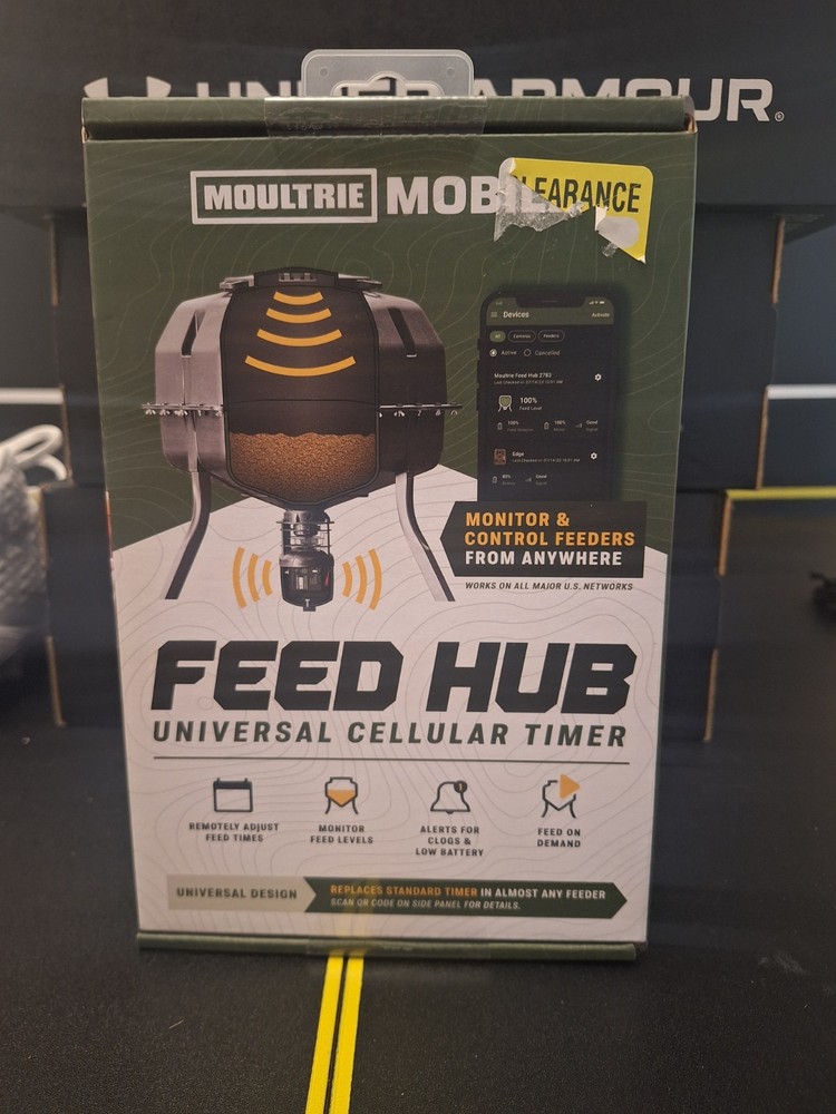 Moultrie Mobile Feed Hub Universal Cellular Timer - New Sealed Box
