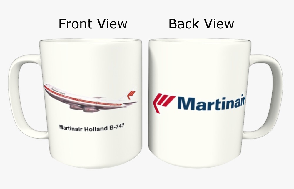 Martinair Holland B-747 Coffee Mug