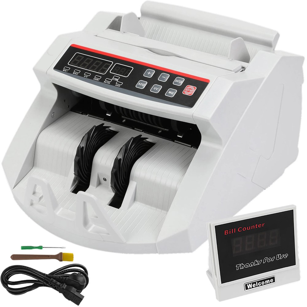 Multi-Currency Portable Foreign Currency Bill Counter and Authenticator