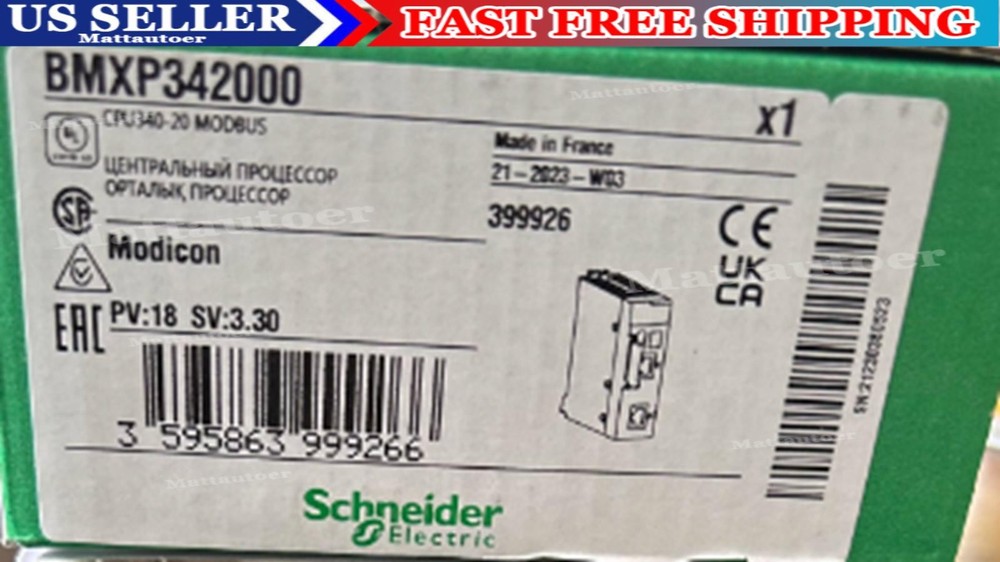 New In Box Schneider BMXP342000