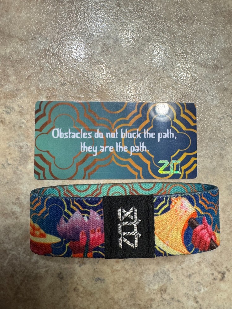ZOX **STEPPING STONE** #310 Silver Strap Medium New!