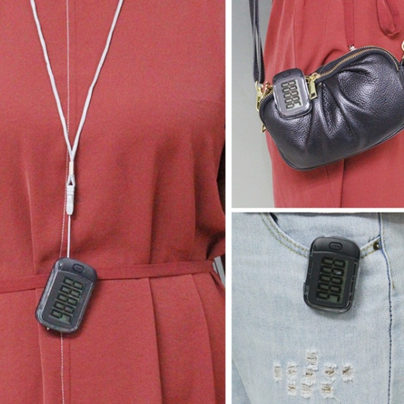 3D Pedometer for Precise Step Counting in Any Position with No Setups Required