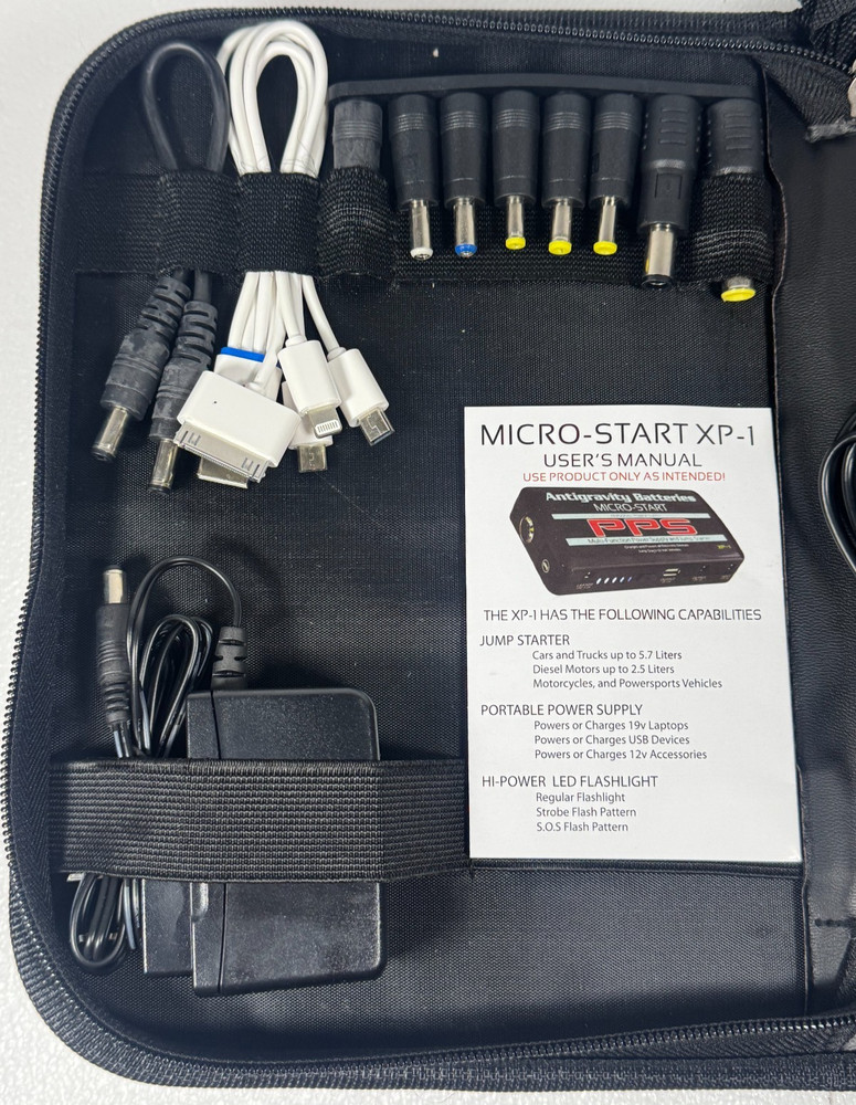 Antigravity XP-1 Micro-Start PPS Jump Starter Power Supply Complete NEW OPEN BOX