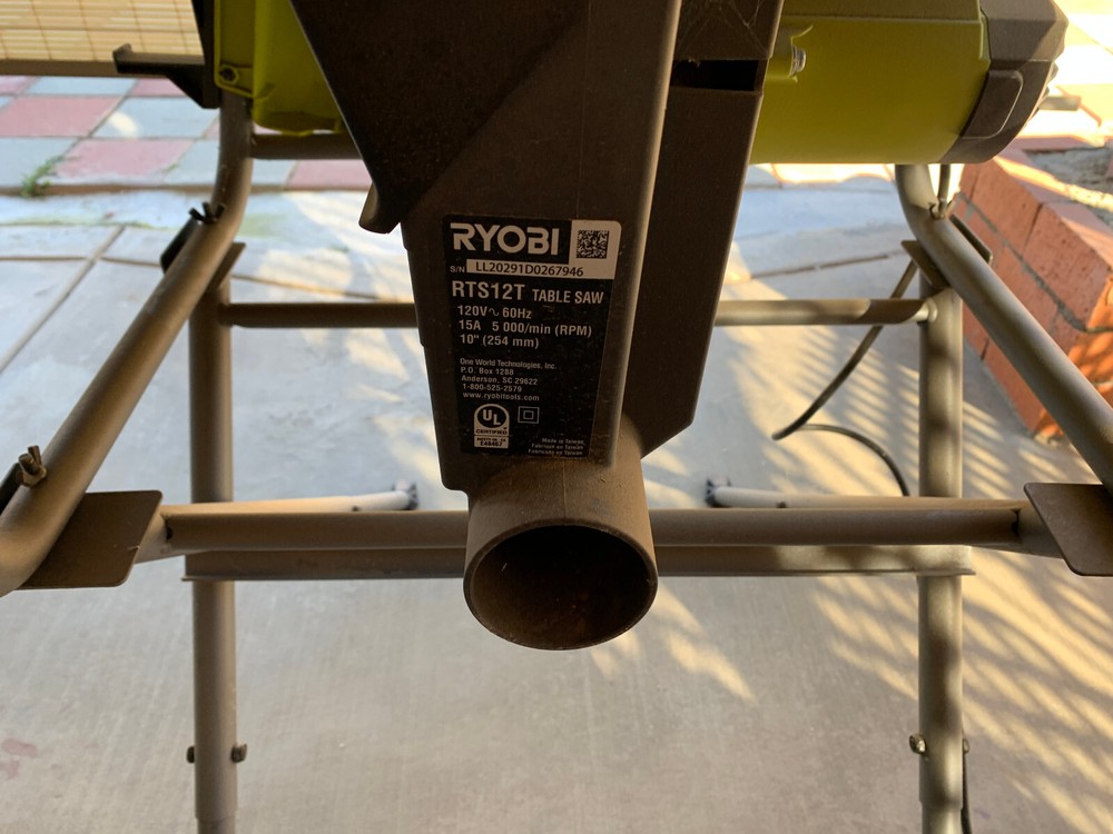 Ryobi RTS12 Folding Table Saw