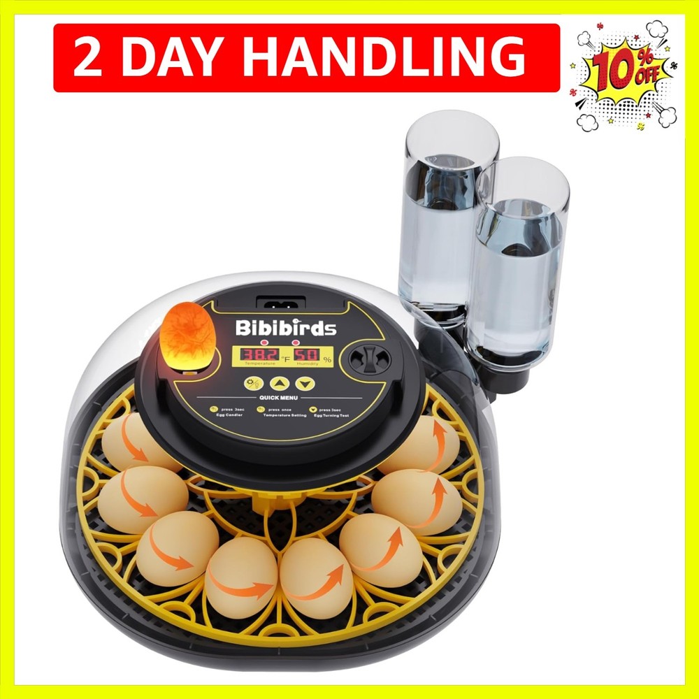 Incubators for Hatching Eggs with Automatic Egg Turning and Humidity DisplayT...