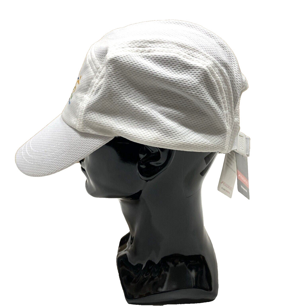 Hits Triathlon Series Men's OSFA Panel Hat Cap Strap Back White