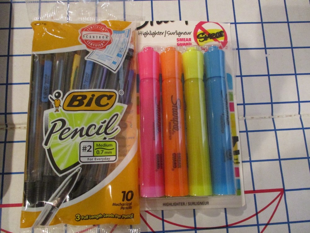 OFFICE REFRESH BUNDLE: ELDON Drawer Tray/Staples/Clips/Pens/Pencils, G2 Pens+++