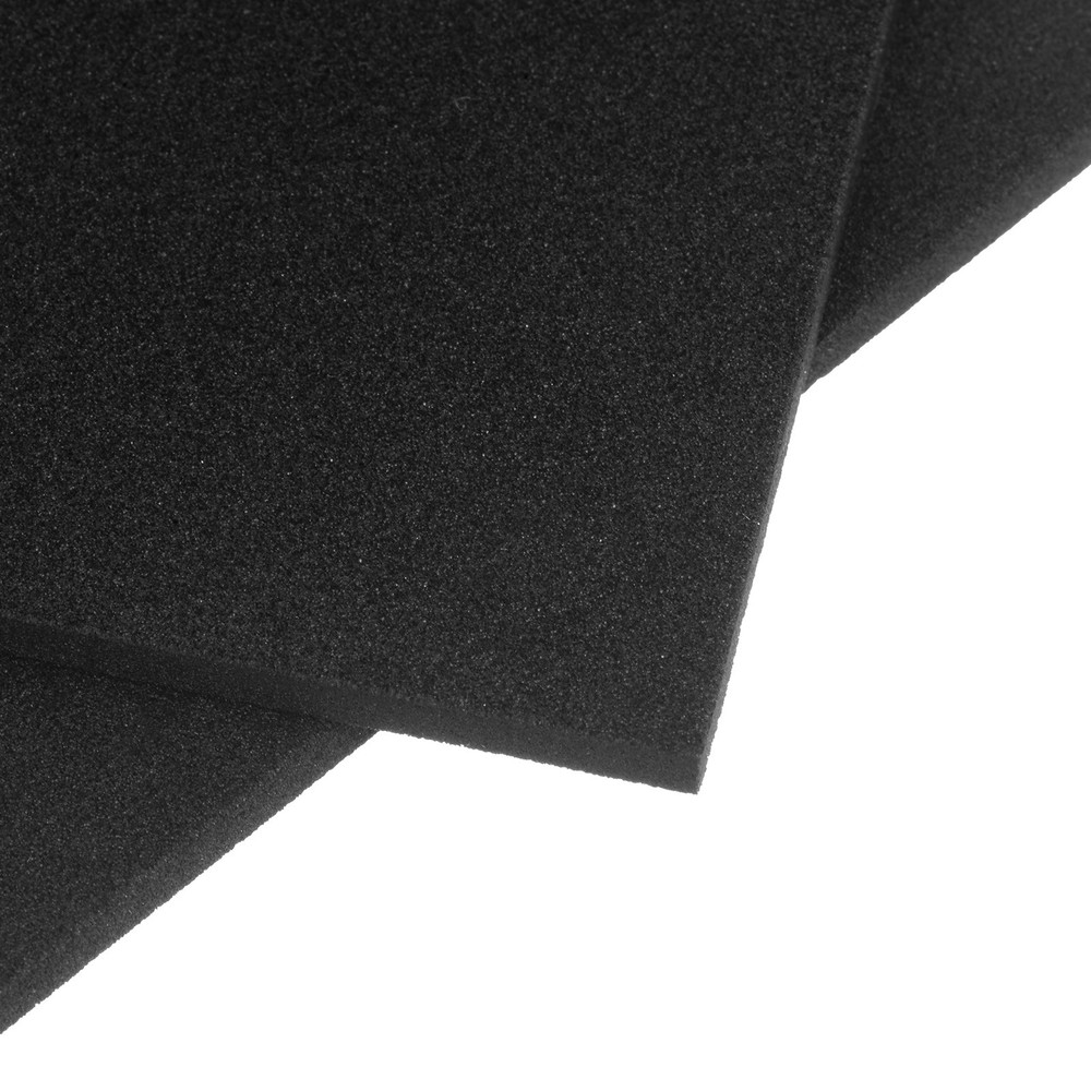 10pcs Rubber Padding Sheets 1/8" Thick x 4" Long Square Neoprene Foam Sheet