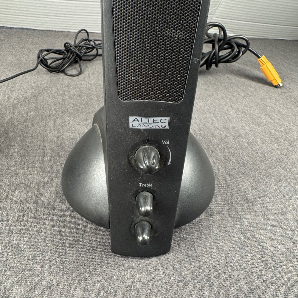 Altec Lansing ATP3 Multimedia Computer Speaker System Satellites Only Black