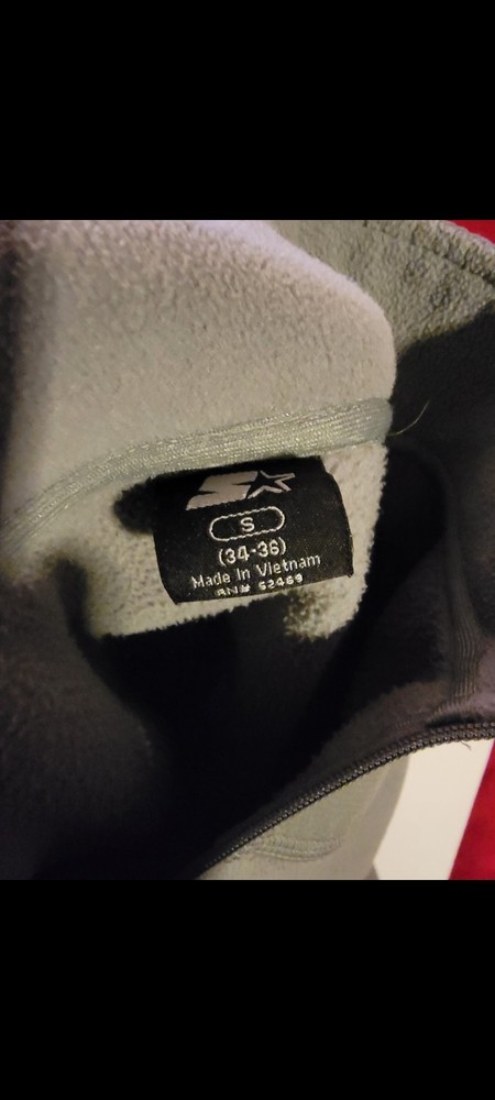 Starter GRAY Full Zip Fleece Jacket Men’s SM