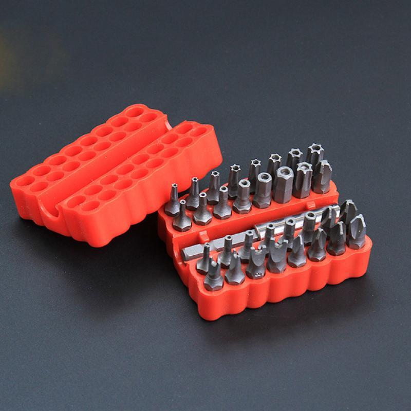 33 Torx Bit Set Tamper Proof Security Torq Hex Star Spanner Tri Wing Screwdriver