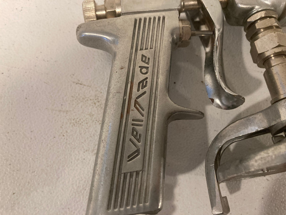 Vellade gravity-feed spray gun + High Pressure Water Spray