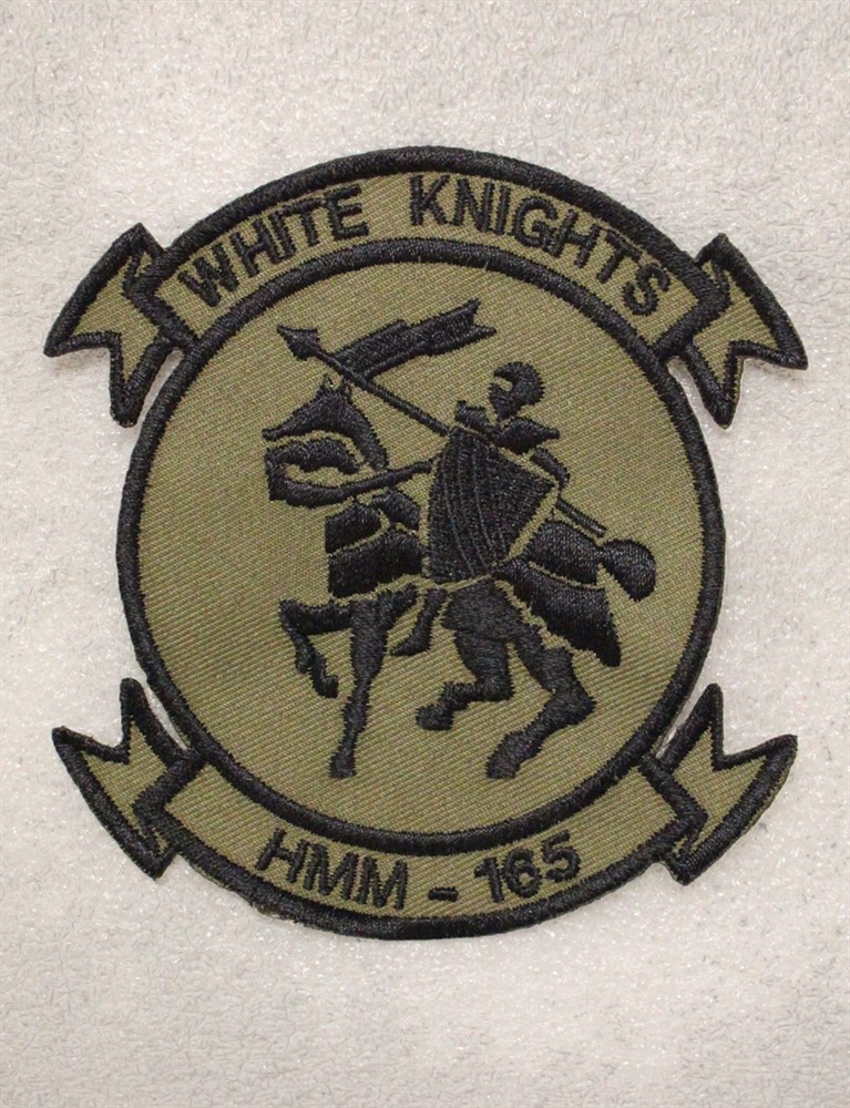USMC Marine patch 115: Medium Helicopter Squadron 165 (HMM-165) subdued