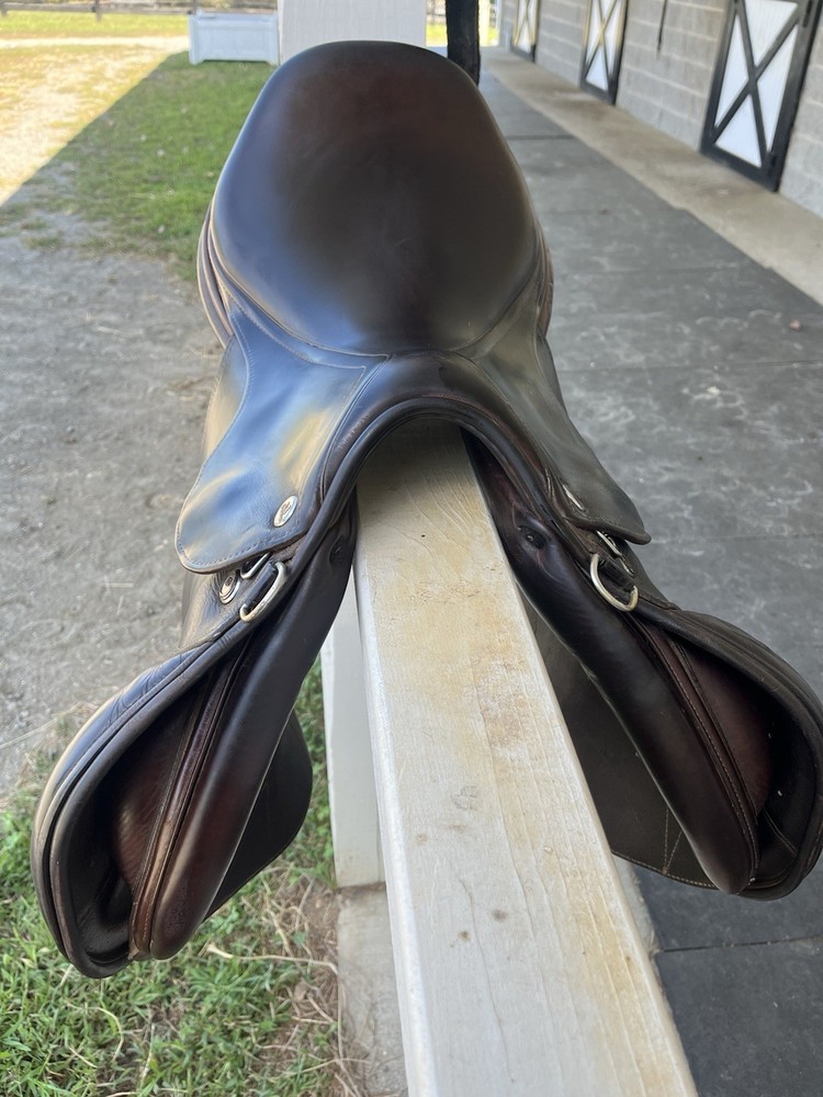 Prestige Eventing Jump Saddle Brown 18”