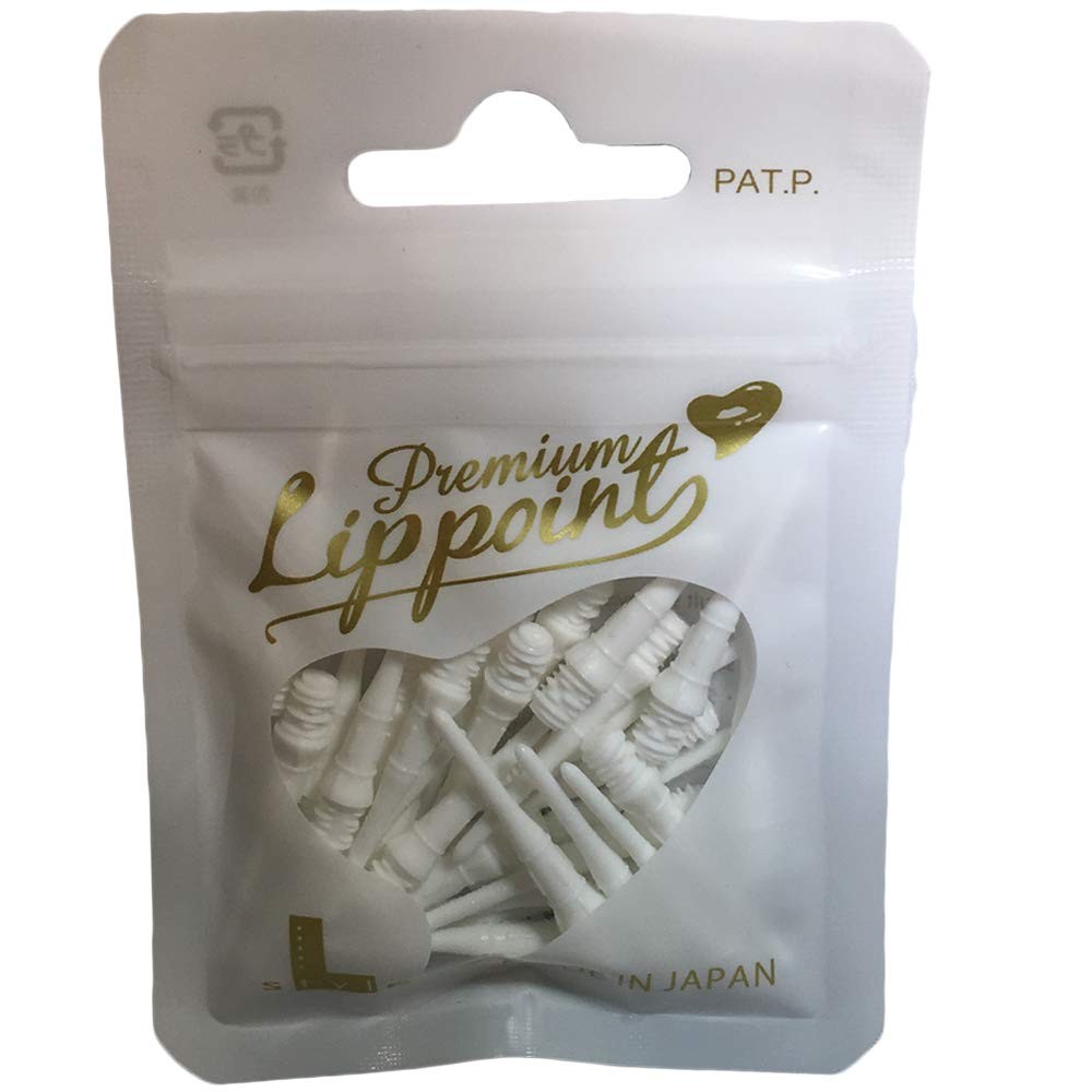 Premium Lippoint – White – 30 Count – Regular Length – Soft Tip Points – 2BA ...