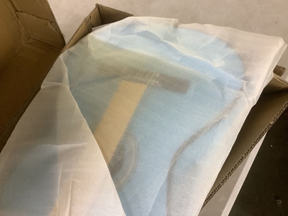 38in Beginner Acoustic Guitar Set, Light Blue, Case, Strap, Extra Strings, BCP