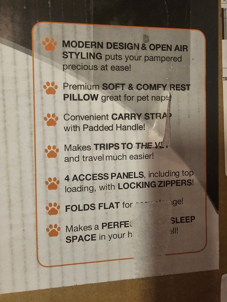 Petluv Premium Soft Side Cat & Dog Carrier Tan Large