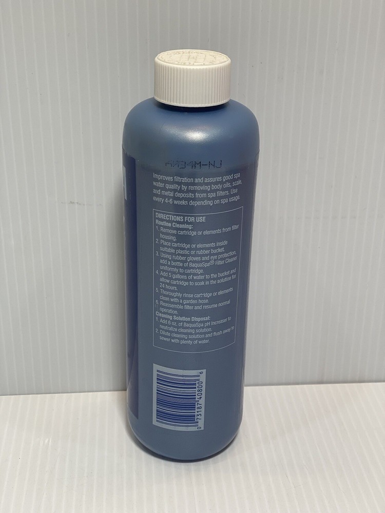 Baqua Spa Filter Cleaner (16 oz)