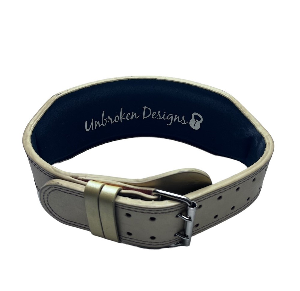 Unbroken Design Weight Lifting Belt WOMEN’S EXTRA SMALL TAN