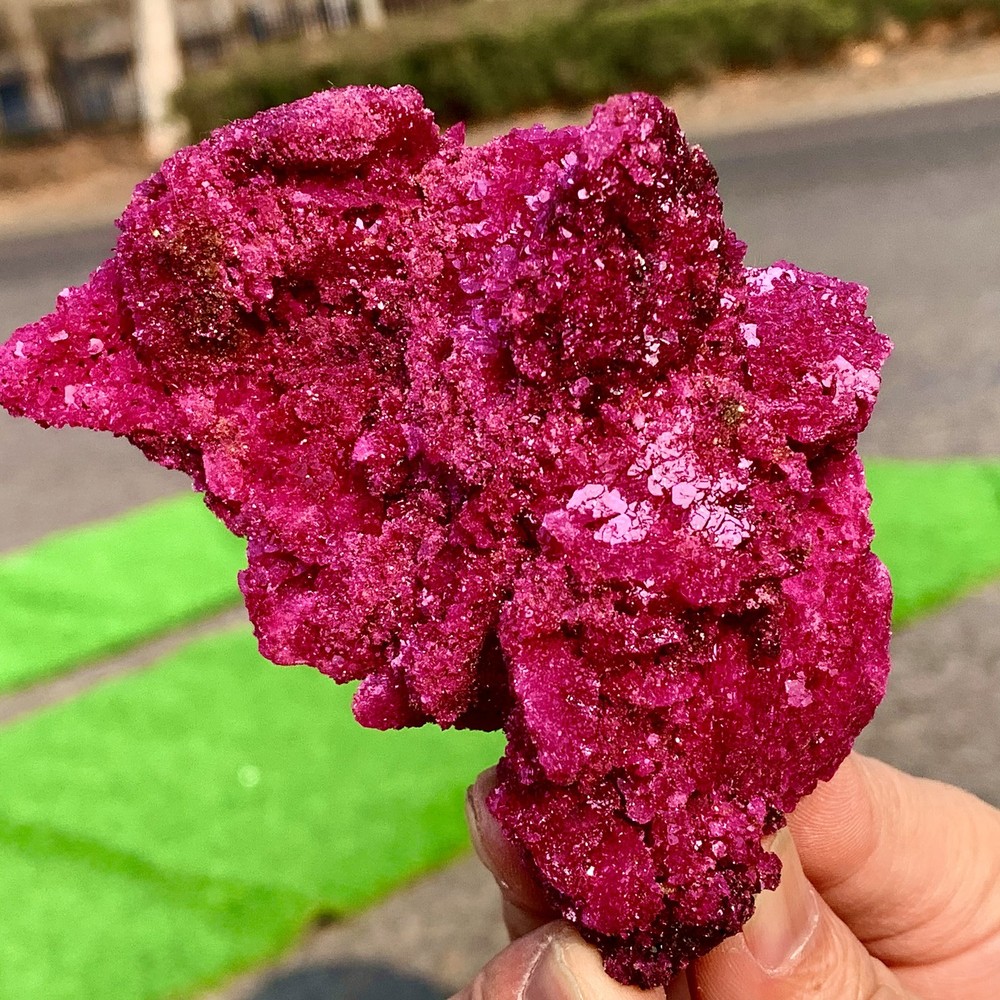 230G Natural Rough Red Corundum Phlogo Pit Mineral Spirits Ruby RawGemstone