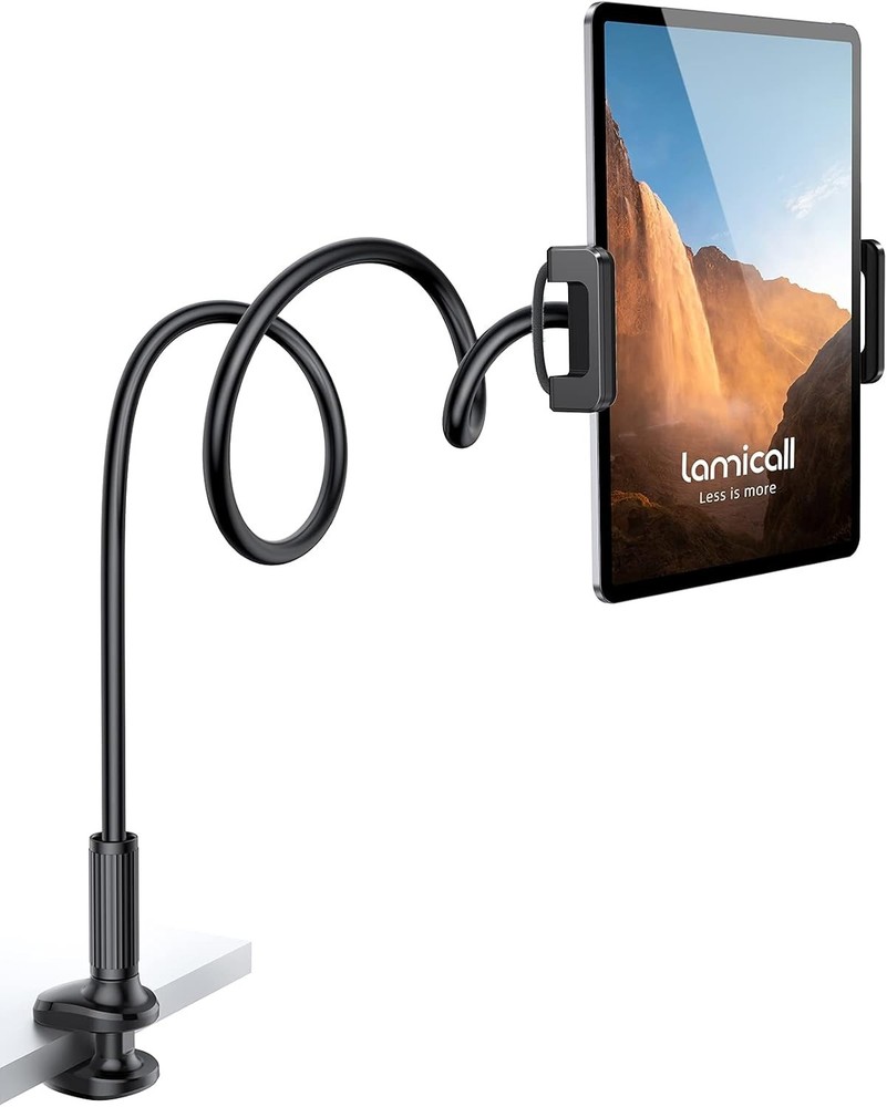 Ergonomic Tablet Holder for Bed - Wide Device Compatibility