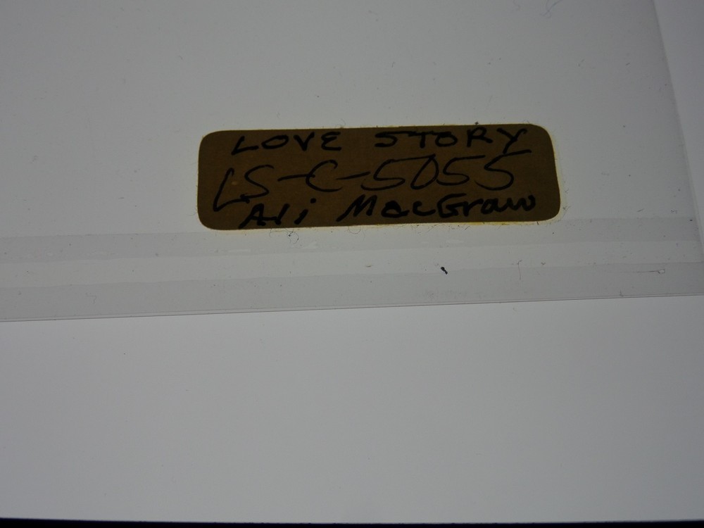 Original Transparency 1970 Love Story Ali MacGraw