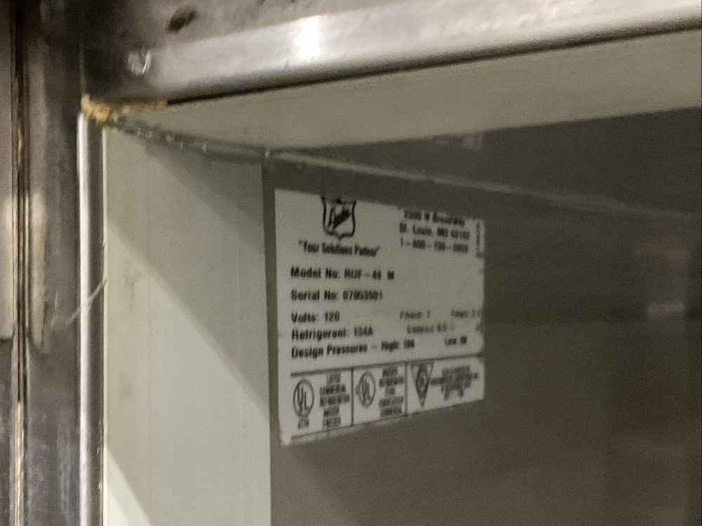 Duke Custom Refrigerated Cabinet Model RUF-48M