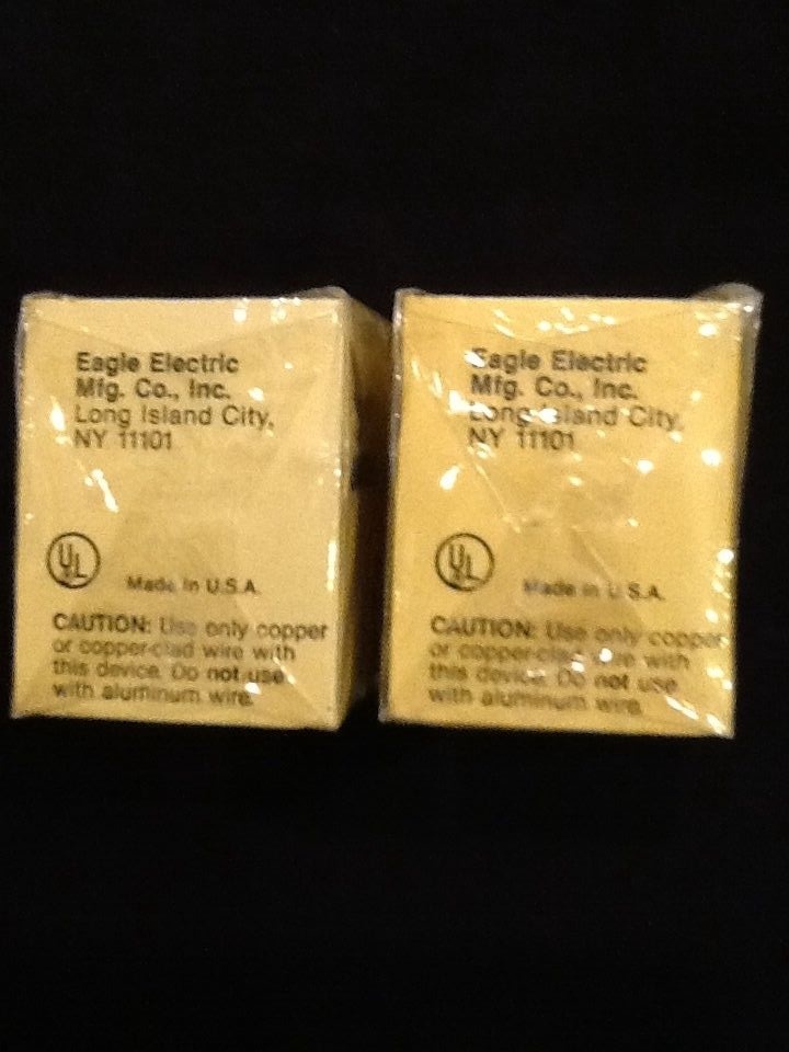 TWO EAGLE ELECTRIC 1349-7V-BOX 3WAY DECORATOR QUIET SWITCH OFF WHITE