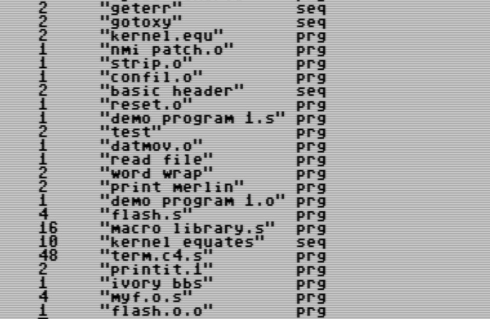 Merlin 64 Macro Assembler for the Commodore 64 - 5.25” Floppy Disk