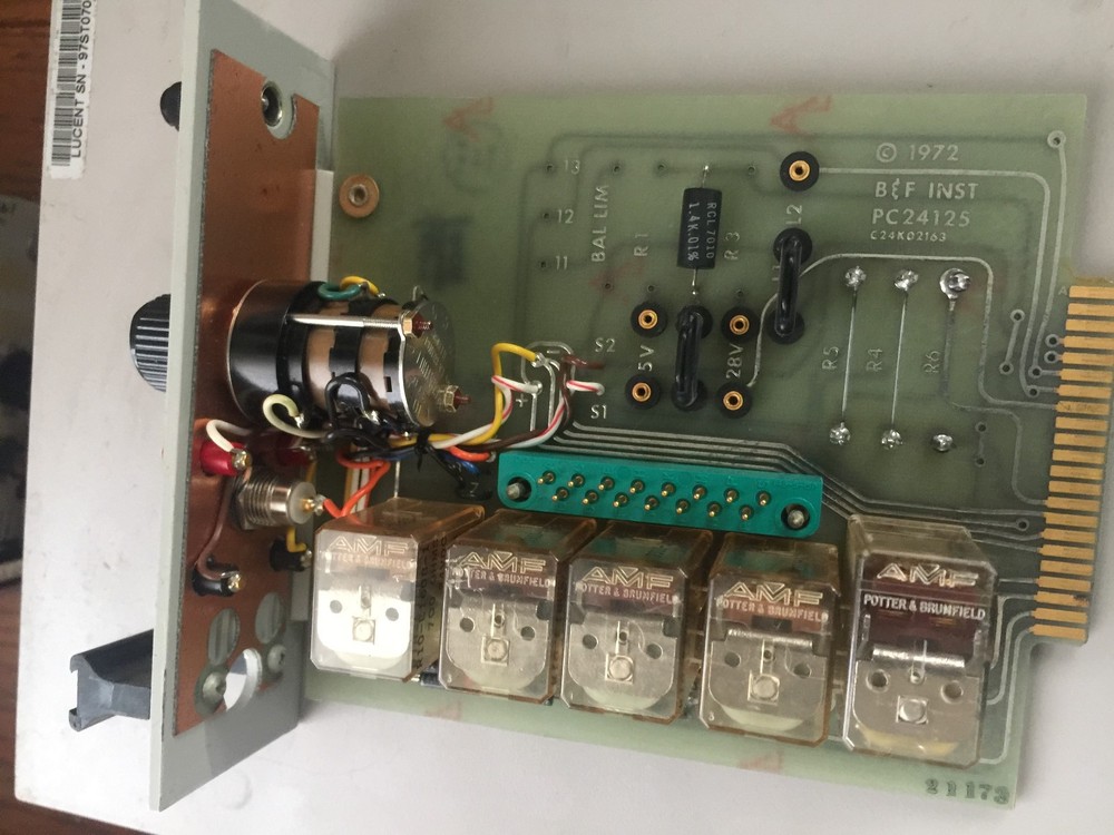 B&F INSTRUMENTS GD/CA55-01036-33 Input Conditioner Voltage