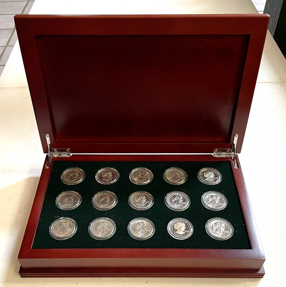 Susan B. Anthony Coins, The Complete Uncirculated Collection Includes 1999 Proof