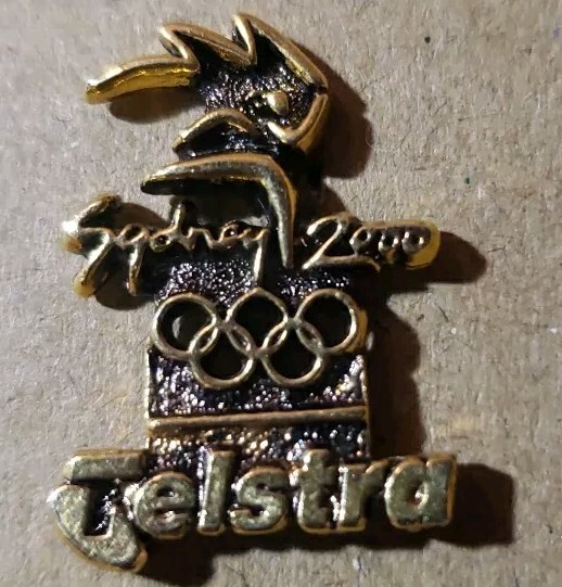 2000 SYDNEY TELSTRA OLYMPIC PIN