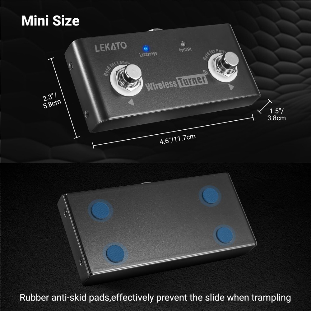 LEKATO Page Turner for TabletsAndroid & IOS system above version 13.4