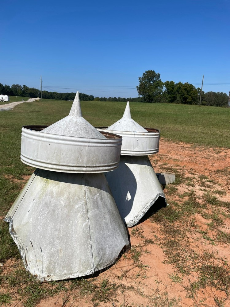 Vintage Antique Galvanized Barn Cupolas - 5' Tall