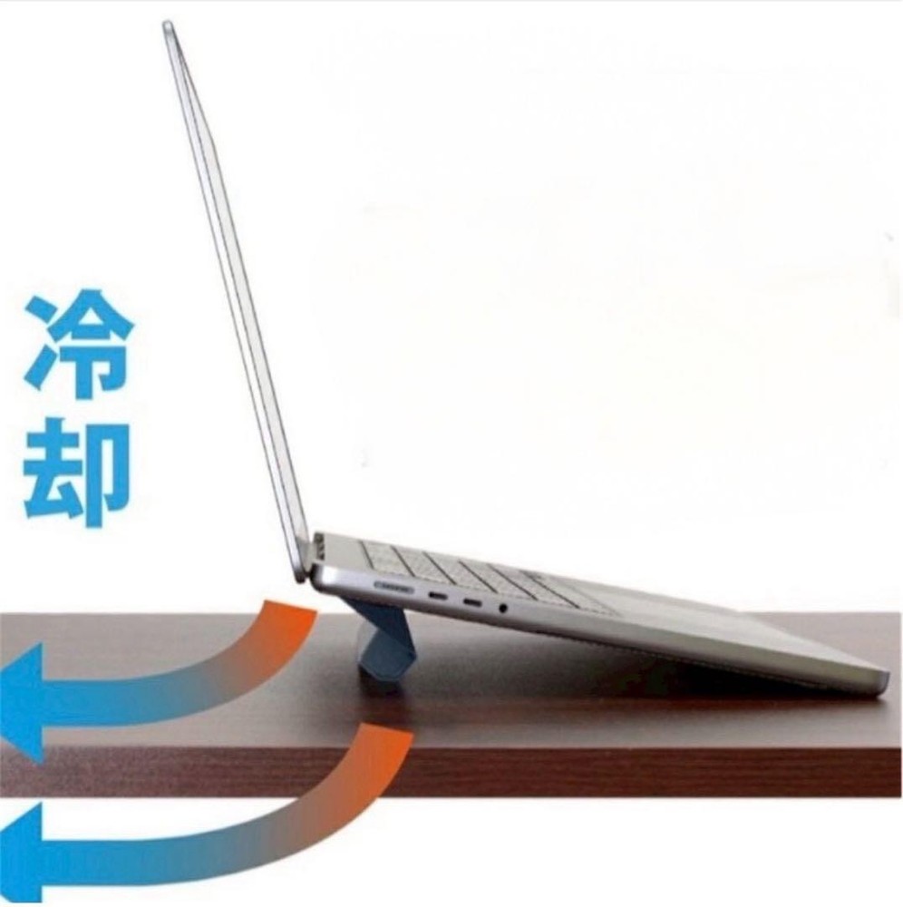 Laptop Stand, Type C Cable Holder, Gadget Pouch (4-Piece Set)