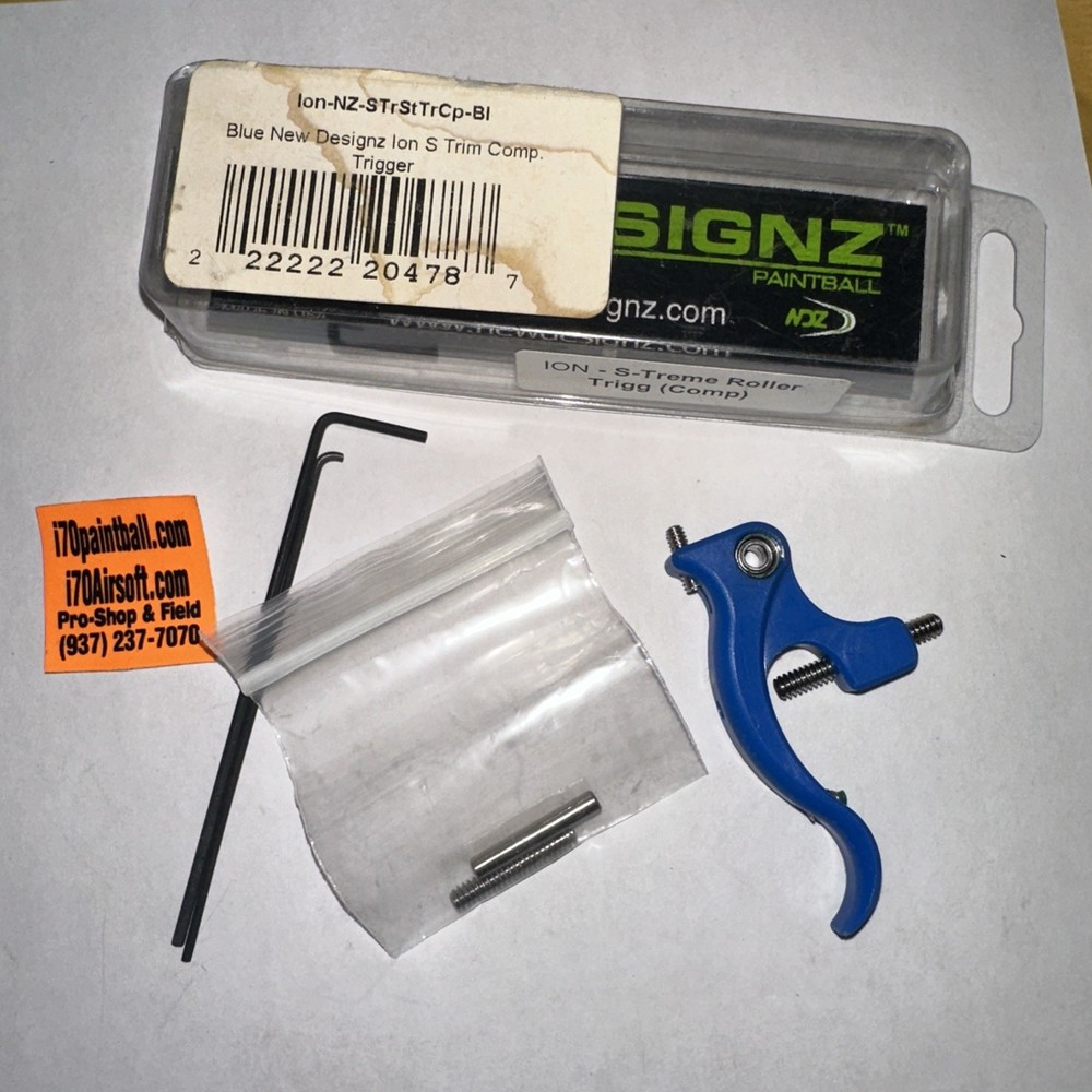 Blue SmartParts Composite Ion S-Treme Roller Trigger