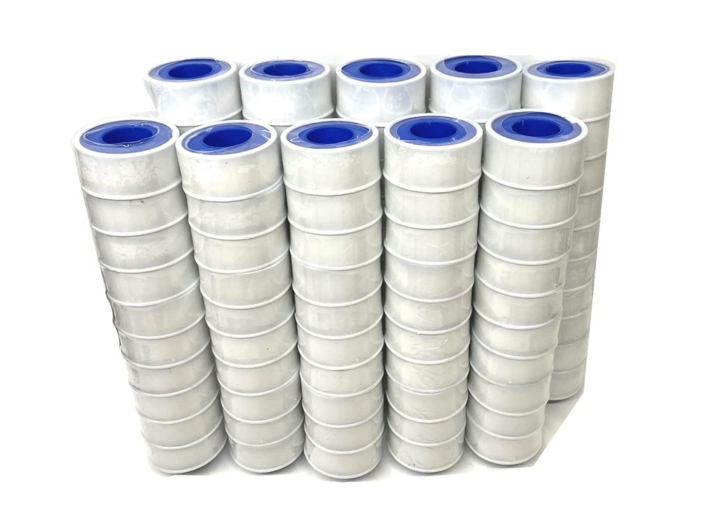 (100 PC) 3/4" X 520" Teflon Thread Seal Tape - White