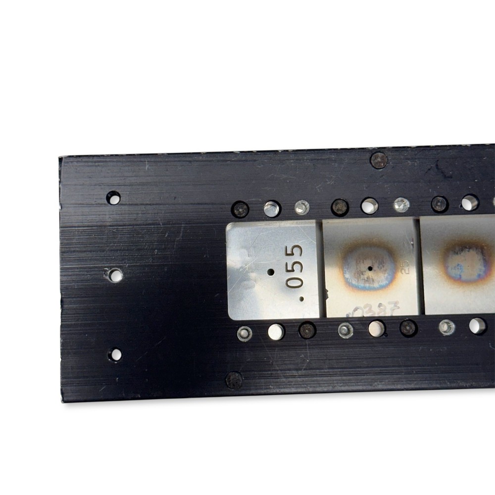 Industrial Multi-Aperture Slider Plate Target Carrier Optical Microscope Part